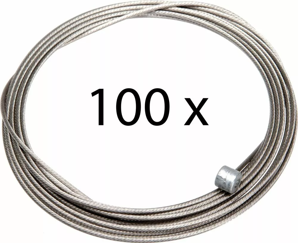 Shimano Cable De Freno MTB De Acero Inoxidable SUS 1,6mm X 2050mm Caja De 100 Cables De Freno | Bike-Discount 4 Shimano Cable De Freno MTB De Acero Inoxidable SUS 1,6mm X 2050mm Caja De 100 Cables De Freno | Bike-Discount - Imagen 2