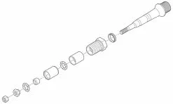 Shimano Eje De Pedal Completo Para XTR PD-M9000/9020 Izquierda Pedales - Accesorios | Bike-Discount 7 Shimano Eje De Pedal Completo Para XTR PD-M9000/9020 Izquierda Pedales - Accesorios | Bike-Discount -Shimano Ventas Shimano Pedalachse komplett fur XTR PD M9000 9020 links Y46X98020 c 1280x1280