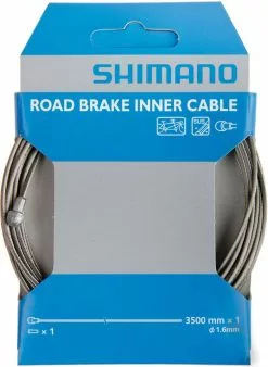 Shimano Bicicleta De Carretera/tándem Cable De Freno De Acero Inoxidable SUS 1,6mm X 3500mm Bicicleta De Carrera Frenos Accesorios | Bike-Discount