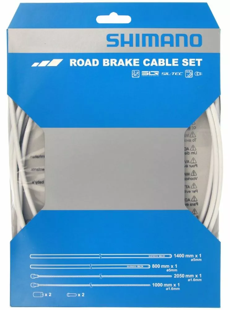 Shimano Juego De Cables De Freno SIL-TEC Para Bicicleta De Carretera Kits Cables Para Freno | Bike-Discount 4 Shimano Juego De Cables De Freno SIL-TEC Para Bicicleta De Carretera Kits Cables Para Freno | Bike-Discount - Imagen 2