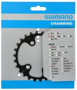 Shimano Plato SLX 2x11 Velocidades FC-M7000 11 Velocidades | Bike-Discount -Shimano Ventas Shimano SLX 2x11 fach Kettenblatt FC M7000 20048366 d 1280x1280