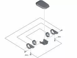 Shimano Pantalla STEPS SC-E6010 Incl. Soporte Shimano System | Bike-Discount -Shimano Ventas Shimano Steps Display SC E6010 mit Halter KSCE6010 c 1280x1280