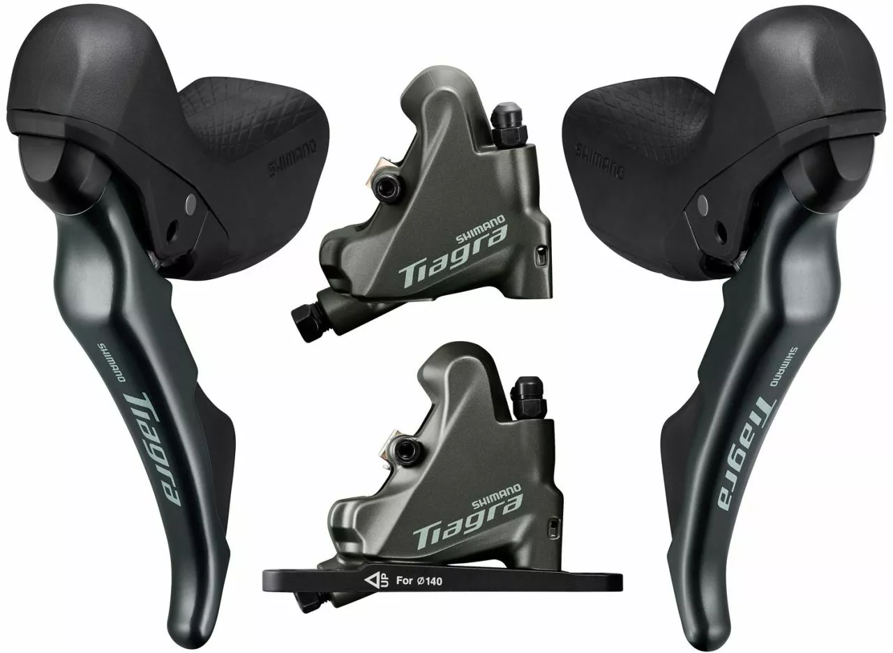 Shimano Juego De Frenos De Disco TIAGRA ST-4720+BR-4770 2x10 Velocidades Palanca De Cambio 2 X 10 Velocidades | Bike-Discount 3 Shimano Juego De Frenos De Disco TIAGRA ST-4720+BR-4770 2x10 Velocidades Palanca De Cambio 2 X 10 Velocidades | Bike-Discount