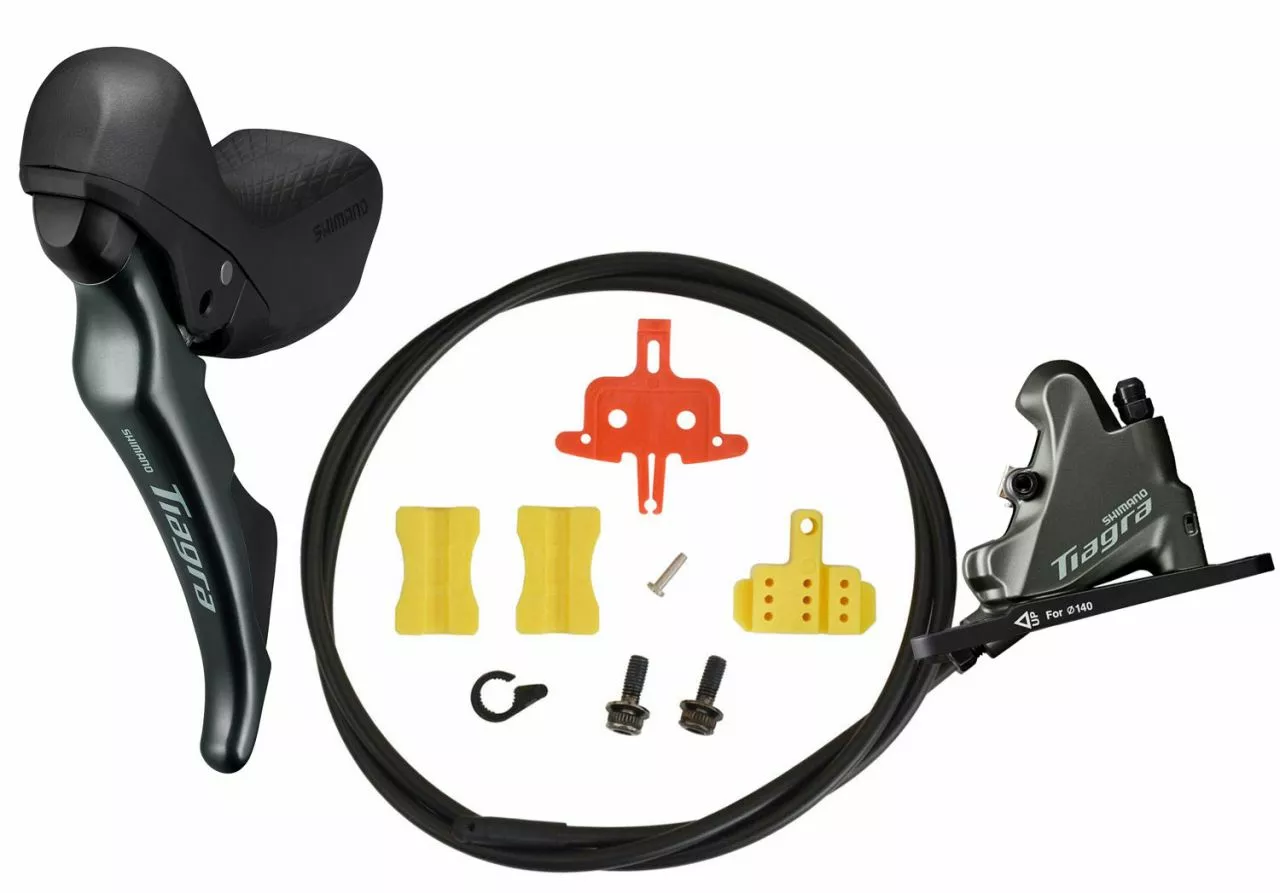 Shimano Juego De Frenos De Disco TIAGRA ST-4720+BR-4770 2x10 Velocidades Palanca De Cambio 2 X 10 Velocidades | Bike-Discount 4 Shimano Juego De Frenos De Disco TIAGRA ST-4720+BR-4770 2x10 Velocidades Palanca De Cambio 2 X 10 Velocidades | Bike-Discount - Imagen 2