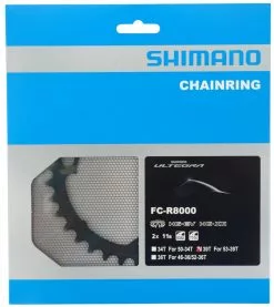 Shimano Plato ULTEGRA Para FC-R8000 53/39 Dientes Plato 11 Velocidades | Bike-Discount -Shimano Ventas Shimano Ultegra Kettenblatt FC R8000 MW fur 53 39 Zahne 20048322 d 1280x1280