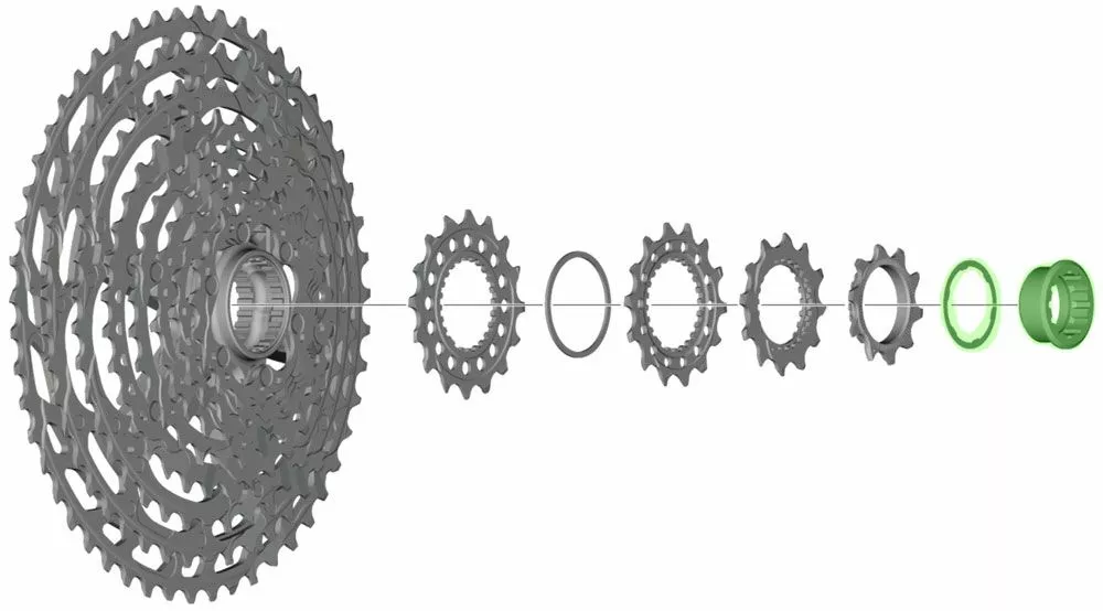 Shimano Anillo De Bloqueo Con Anillo Espaciador Para CS-M9100 Cassetes - Accesorios | Bike-Discount 5 Shimano Anillo De Bloqueo Con Anillo Espaciador Para CS-M9100 Cassetes - Accesorios | Bike-Discount - Imagen 3