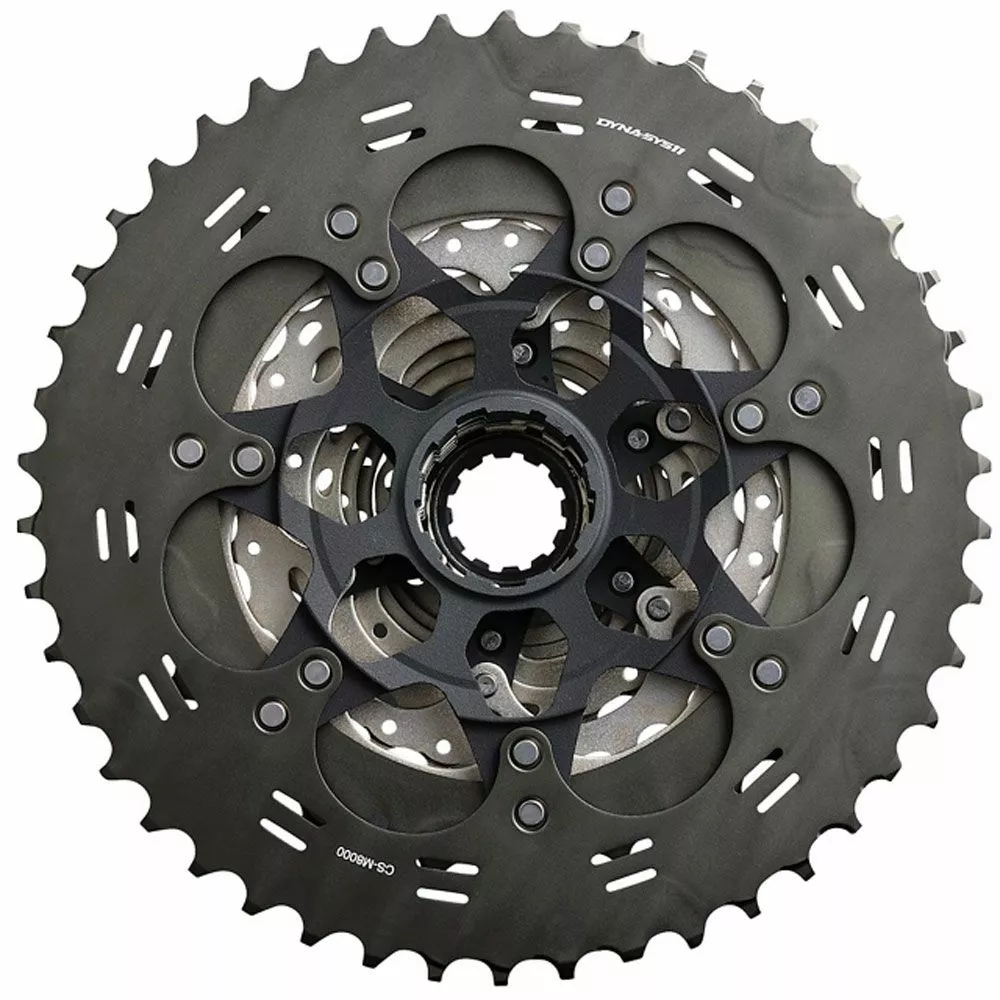 Shimano Cassette XT CS-M8000 De 11 Velocidades 11 Velocidades | Bike-Discount 6 Shimano Cassette XT CS-M8000 De 11 Velocidades 11 Velocidades | Bike-Discount - Imagen 4