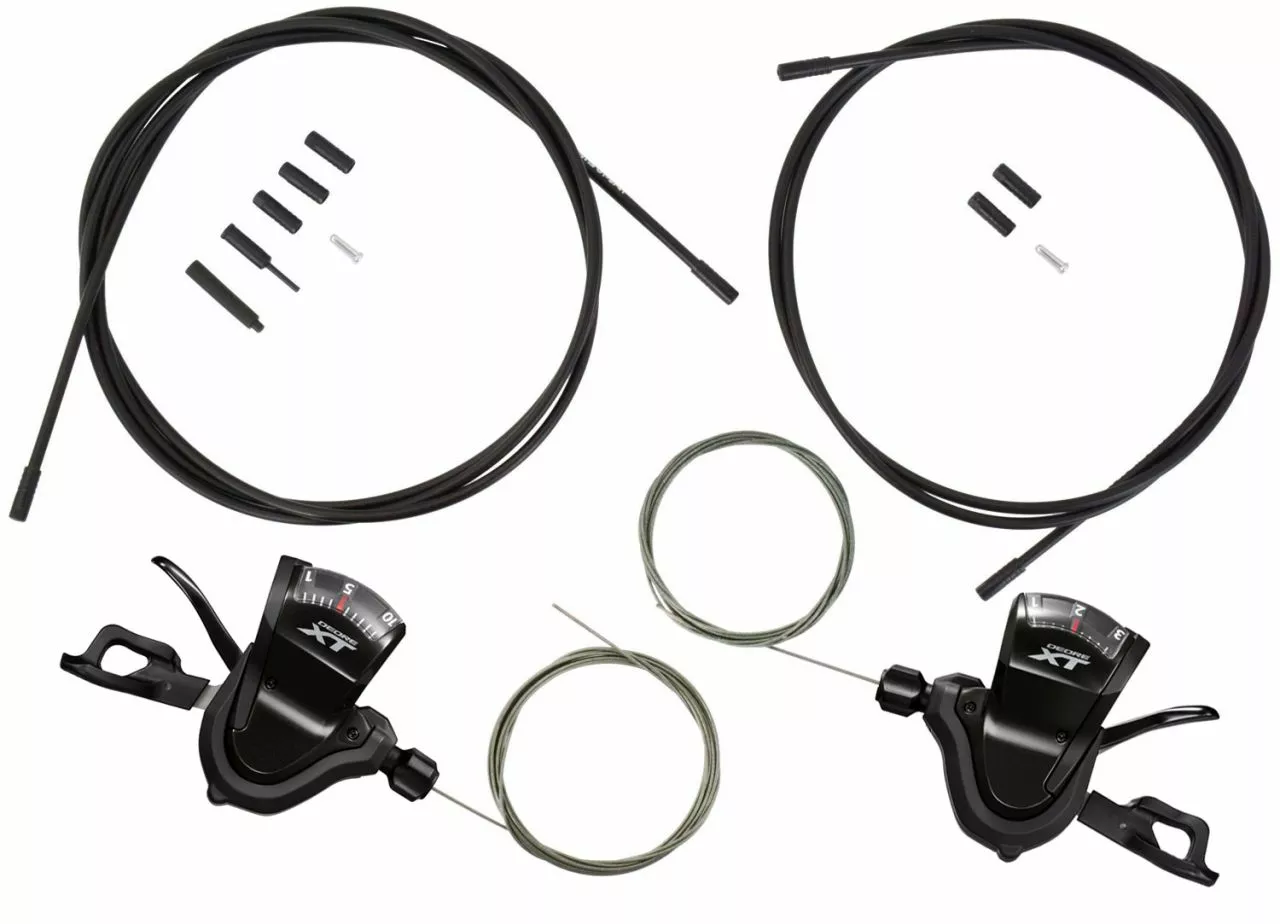 Shimano Juego De Palancas De Cambio De Trekking XT SL-T8000 De 3x10 Velocidades 10-velocidades | Bike-Discount 4 Shimano Juego De Palancas De Cambio De Trekking XT SL-T8000 De 3x10 Velocidades 10-velocidades | Bike-Discount - Imagen 2