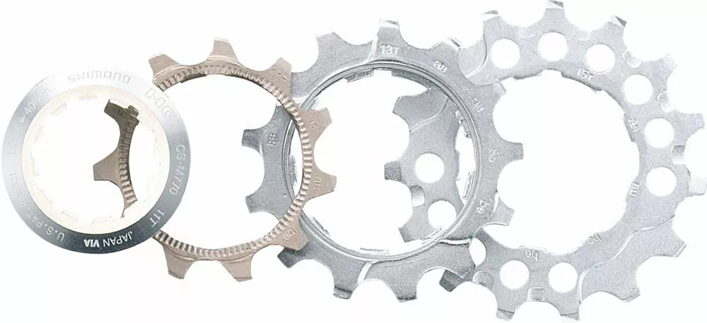 Shimano Cassette XT CS-M770 De 9 Velocidades 9 Velocidades | Bike-Discount 5 Shimano Cassette XT CS-M770 De 9 Velocidades 9 Velocidades | Bike-Discount - Imagen 3