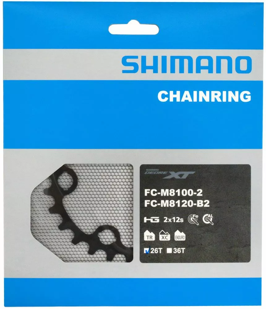 Shimano Plato XT/SLX FC-M8100/M7100 2x12 Velocidades 12 Velocidades | Bike-Discount 5 Shimano Plato XT/SLX FC-M8100/M7100 2x12 Velocidades 12 Velocidades | Bike-Discount - Imagen 3