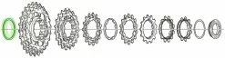 Shimano Anillo Espaciador De 1mm Para Cassettes De Bicicleta De Carretera De 10 Velocidades Casete - Accesorios | Bike-Discount 5 Shimano Anillo Espaciador De 1mm Para Cassettes De Bicicleta De Carretera De 10 Velocidades Casete - Accesorios | Bike-Discount -Shimano Ventas Shimano Y1Z807000 b 1280x1280