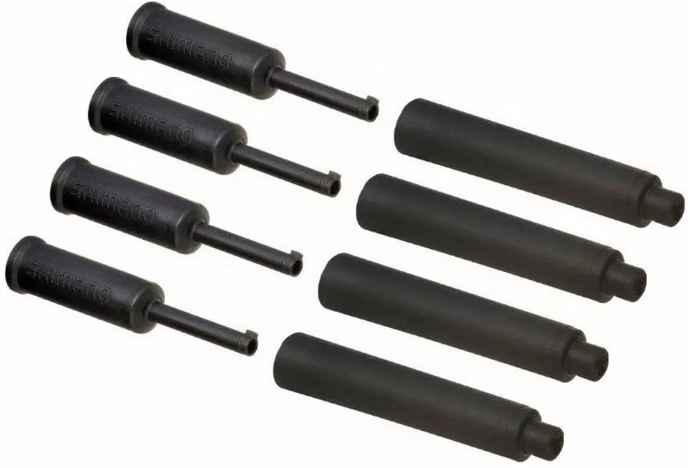 Shimano Tapa Con Punta Y Manguito De Goma (4 Piezas) Accesorios | Bike-Discount 3 Shimano Tapa Con Punta Y Manguito De Goma (4 Piezas) Accesorios | Bike-Discount