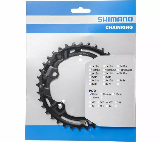Shimano DEORE FC-M4100-2/M4100-B2 2x10 Velocidades Plato 10 Velocidades | Bike-Discount 4 Shimano DEORE FC-M4100-2/M4100-B2 2x10 Velocidades Plato 10 Velocidades | Bike-Discount - Imagen 2