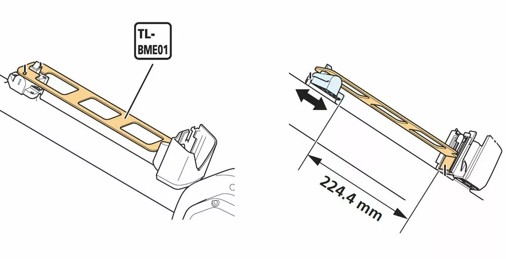 Shimano TL-BME01 Plantilla Para El Portapilas STEPS BM-E6010/SM-BME61 Shimano System | Bike-Discount 5 Shimano TL-BME01 Plantilla Para El Portapilas STEPS BM-E6010/SM-BME61 Shimano System | Bike-Discount - Imagen 3